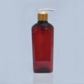 금속펌프PET 500ml 갈색