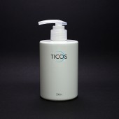 PET 300ml 원형각 통통 용기