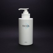 PET 300ml 원형각 통통 용기