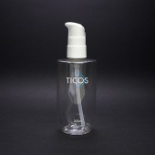 PET 200ml 원형 둥근바닥 용기