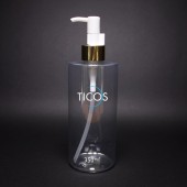 PET 350ml 원형각 통통 용기