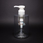 PET 250ml 원형각 통통 용기
