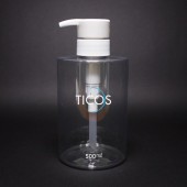 PET 500ml 원형각 통통 용기
