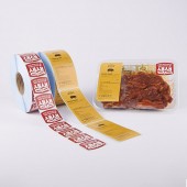 식품 라벨스티커